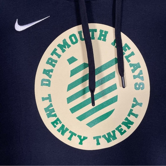 Nike Dartmouth College NWT University Black Relays 2020 Hoodie Women's S Small - Picture 7 of 11